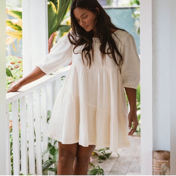 Billabong Babydoll Mini Dress - Picture 7 of 9